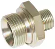 Kaksoisnippa 1/2" x 3/8" BSP uros/uros - Hydrauliikka - 8716106788248 - 1