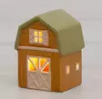 Talolyhty LED-valolla 15 cm keltainen lato - Tunnelmavalot - 6410416516868 - 2