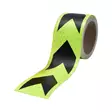 Heijastinteippi hohtava 10 m x 75 mm - Teipit - 6438152023198 - 1
