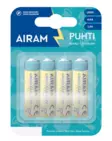Airam Puhti paristo LR03 AAA 4kpl - Paristot, testerit - 6435200194688 - 1