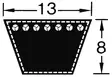 Kiilahihna A80 2032 mm - Hihnat ja tarvikkeet - 4014486033298 - 2
