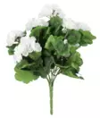 Pelargoni valkoinen 39 cm - Muuta kaunista - 6410416529868 - 2