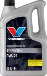 Valvoline Synpower FE 0W-20 moottoriöljy 5L - Autokemikaalit - 8710941022178 - 1