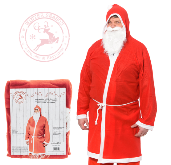 Joulupukintakki hupulla - Joulukoristeet - 6410411076558 - 1