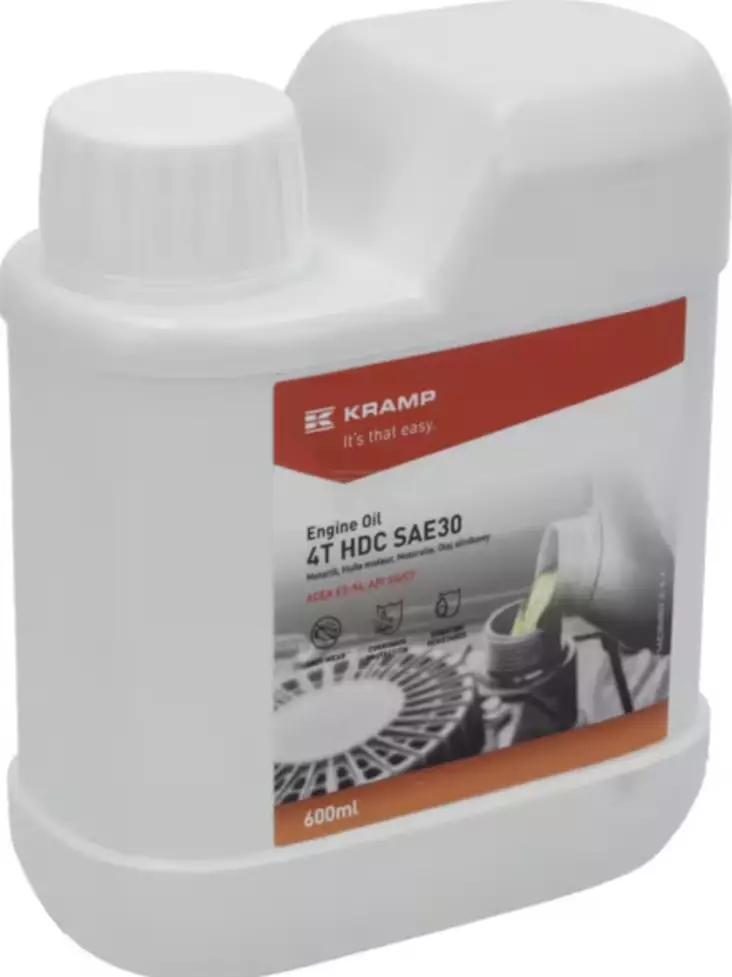 4T moottoriöljy HDC SAE30 600ml - Moottoriöljyt - 8719493210538 - 1