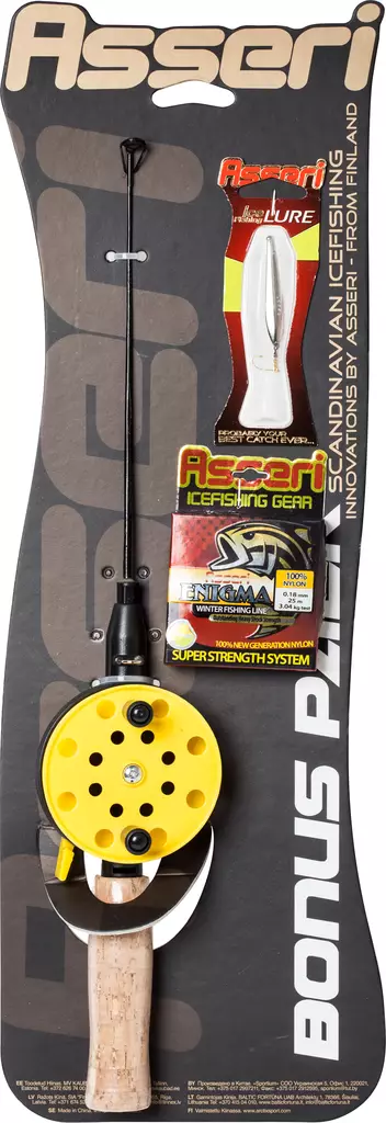 Asseri pilkkisetti pystypilkillä - Pilkkivavat ja -setit - 4741555002038 - 1