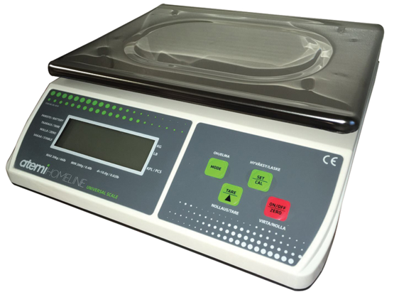 AtemiNordic yleisvaaka 30 kg - Riistankäsittely ja säilöntä - 6438212054018 - 1