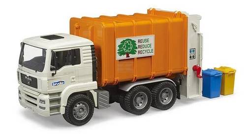 Bruder MAN TGA jäteauto - Bruder työkonelelut - 4001702027728 - 1