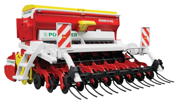 Bruder Pöttinger Vitasem 302ADD kylvökone/jyrsin - Bruder työkonelelut - 4001702023478 - 1