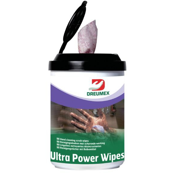 Dreumex Ultra Power käsienpuhdistuspyyhe - Tarvikkeet navettaan - 8712602004998 - 1