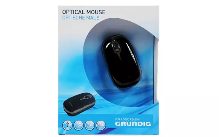 Grundic optinen hiiri - Viihde-elektroniikka - 8711252728148 - 2