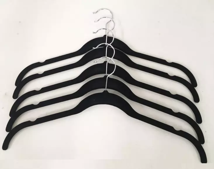 Hengari samettipinta 5 kpl/pkt - Vaatteiden säilytys - 202036926808 - 1