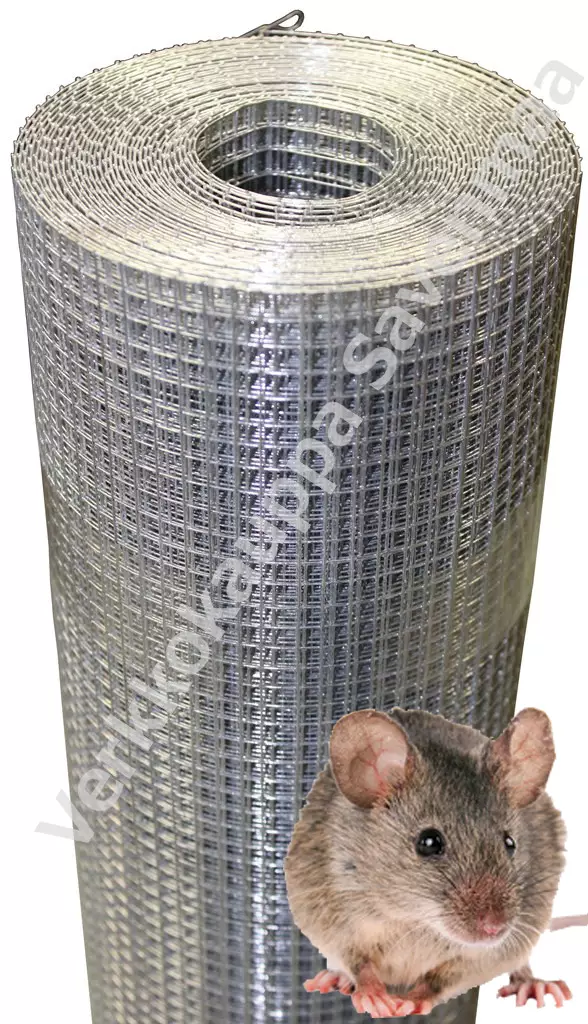 Hiiriverkko hitsattu 60 cm x 10 metriä - Aitaverkot - 6430040625798 - 3