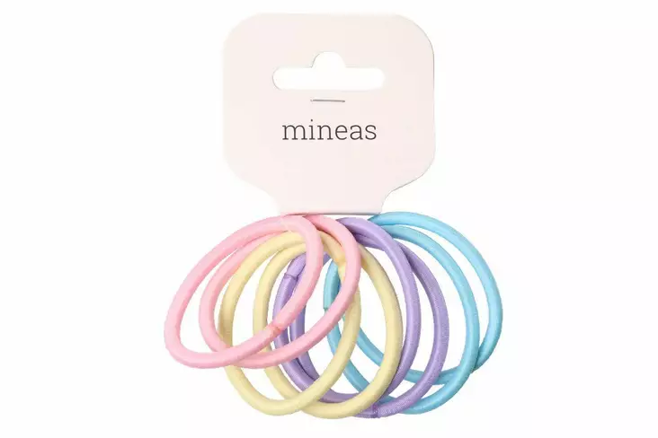 Hiuslenkit pastelli 8 kpl/pkt - Muut itsehoitotuotteet - 6410416207988 - 1