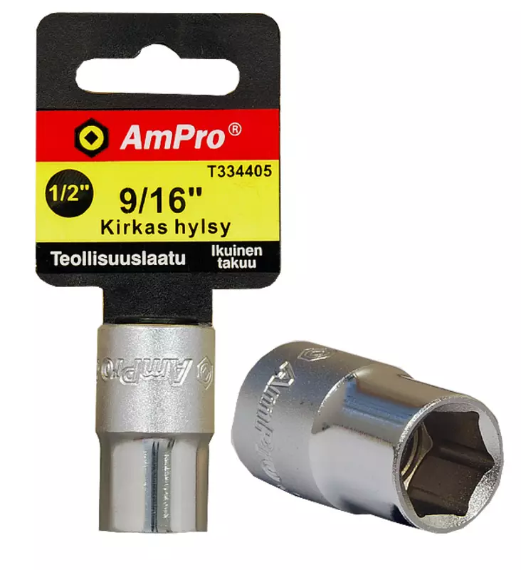 Hylsy 1/2" vääntiöille tuuma- ja mm-koot - Hylsyt ja -sarjat - 795609484008 - 1