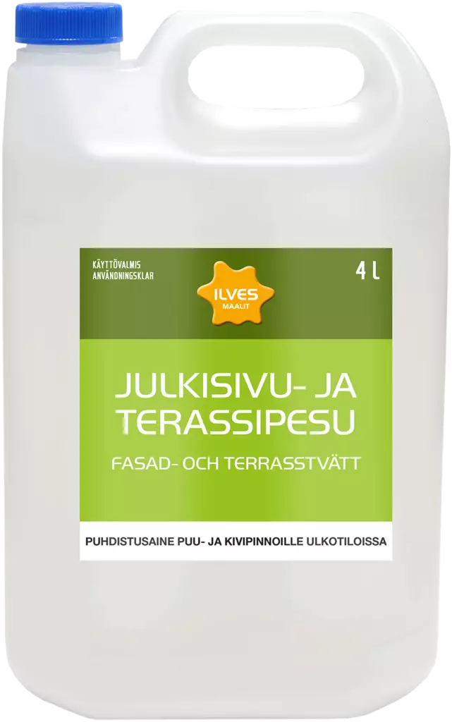 Ilves Julkisivu- ja terassipesu 4 litraa - Muut rakennuskemikaalit - 6430026952238 - 1