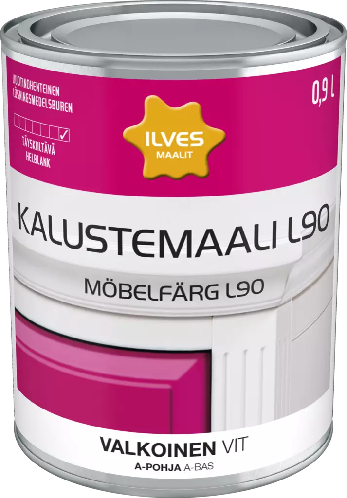 Ilves Kalustemaali L90 A-pohja - Sisämaalit - 6430026950838 - 1