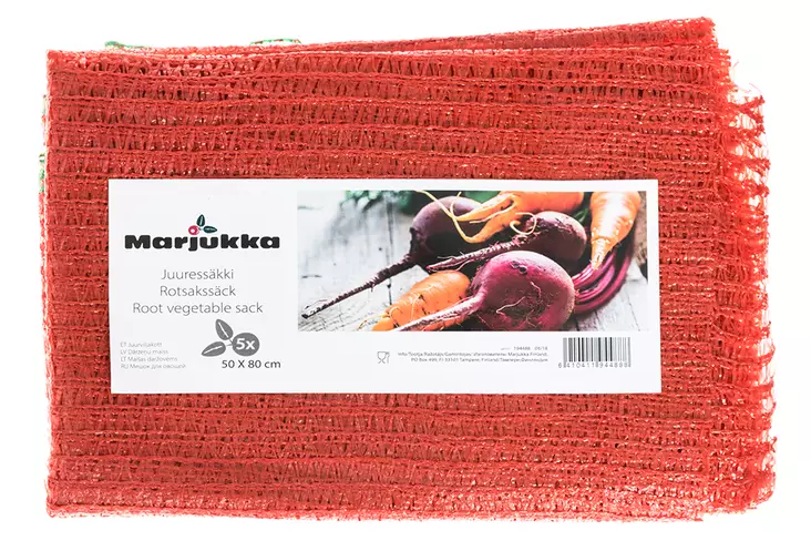 Juuressäkki 50x80 cm 5 kpl/pkt - Säkit, sulkijat - 6410411944888 - 1