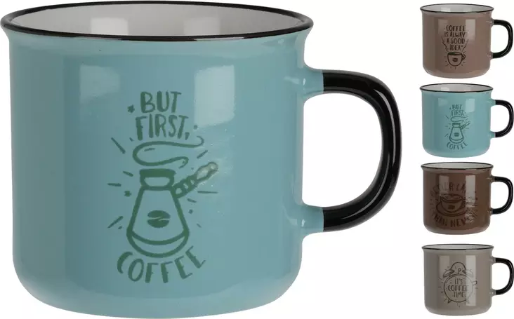 Kahvimuki stoneware 280 ml - Ruokailuastiat, aterimet - 8720573198288 - 1