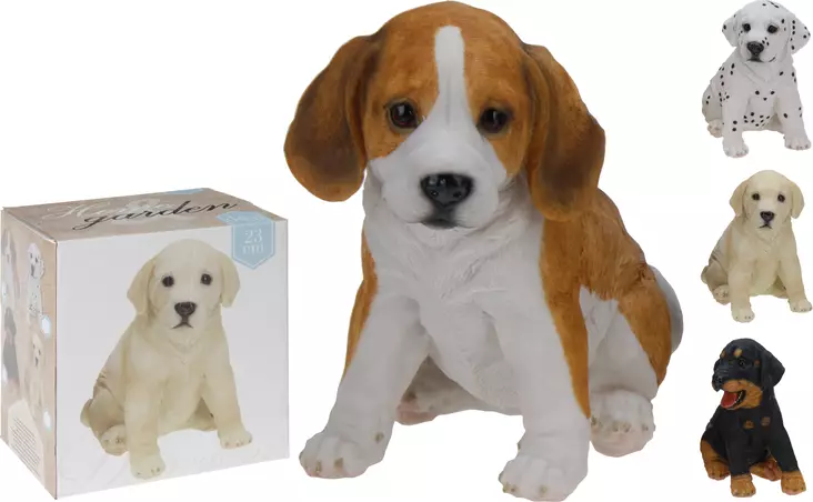 Koiranpentu puutarhapatsas - Puutarhapatsaat, koristeet - 8718158932938 - 1