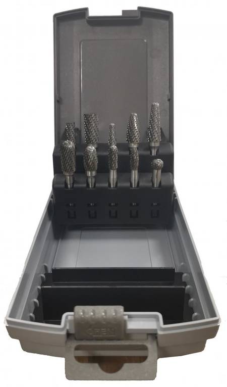 Kovametalli koneviilasarja 10-os. - Hiomatarvikkeet - 6430074692438 - 1