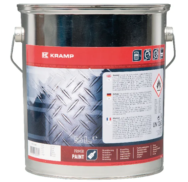 Kramp pohjamaali harmaa 5 litraa - Konemaalit - 8716106060818 - 1