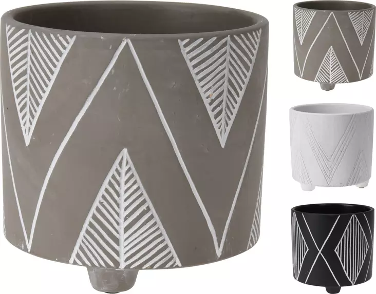 Kukkaruukku keraaminen 14x13 cm - Ruukut, vaasit, korit - 8720573187428 - 1