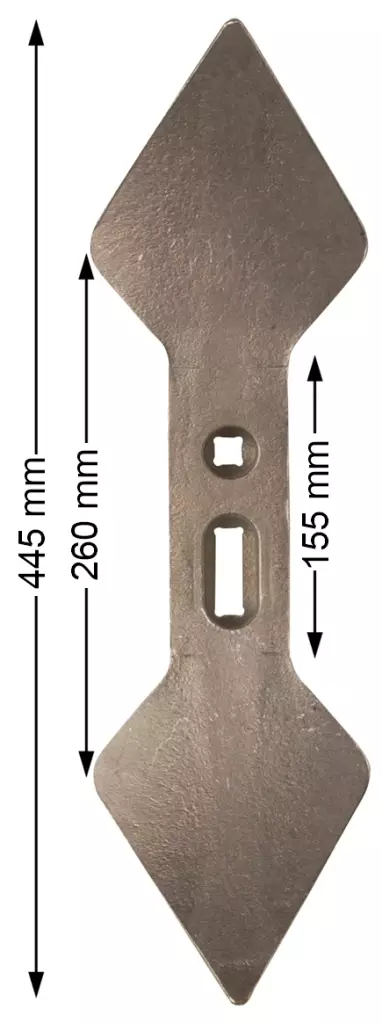 Kultivaattorin kärki 135 mm - Maanmuokkaustarvikkeet - 5700033361578 - 1