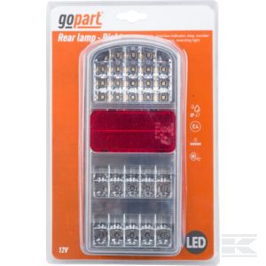 LED-takavalo, oikea, pistoke (P) - Huomiovalot ja majakat - 8719607133678 - 1