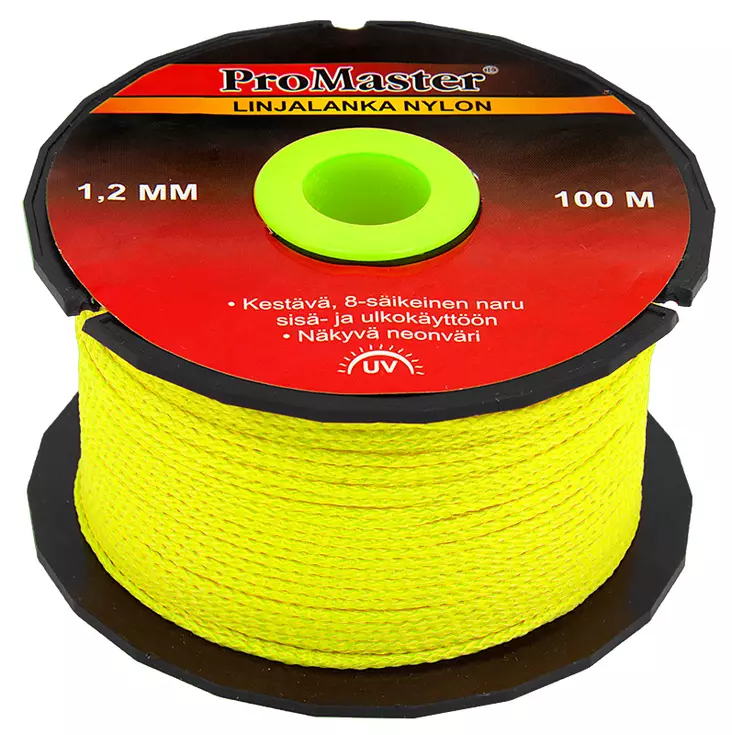 Linjalanka nylon 1,2 mm x 100 m - Merkkausvälineet - 6420286857558 - 1