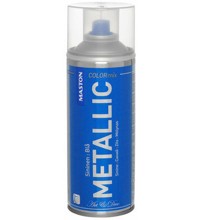 Maston spraymaali Metallic Sininen 400ml - Spraymaalit - 6412492108128 - 1