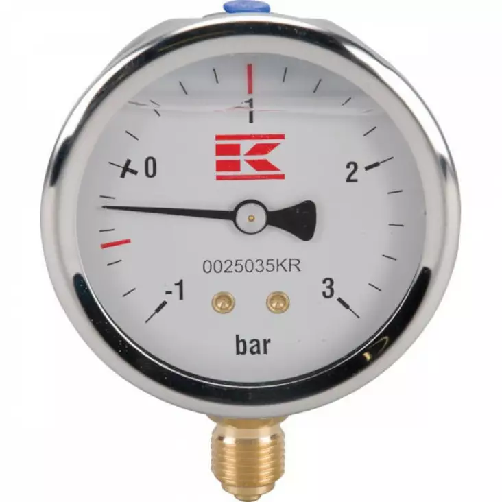 Painemittari 1/4" 63 mm -1-3 Bar - Painemittarit - 8716106188338 - 1