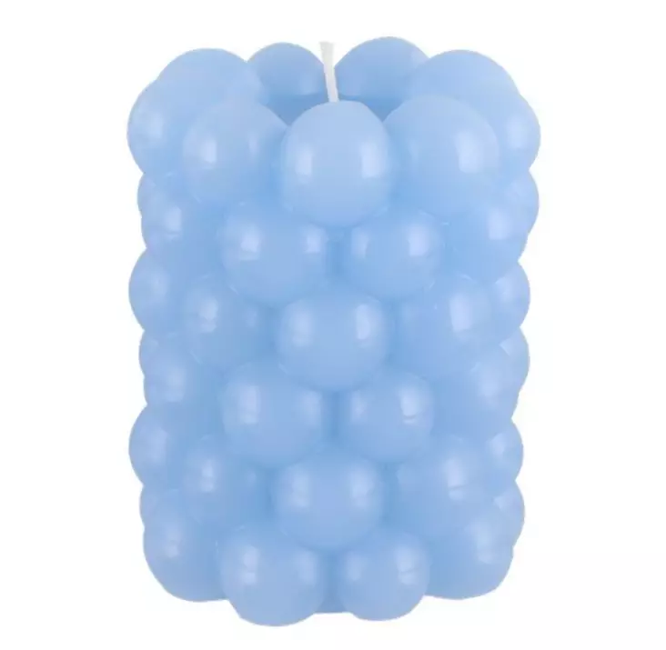 Polar Kuplakynttilä pilari vaaleansininen 7x9cm - Kynttilät - 6410416268538 - 1