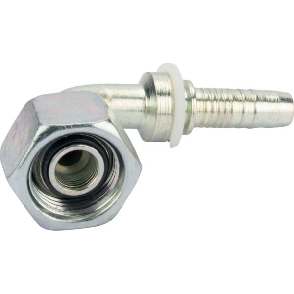 Puristettava liitin DN10 1/2" BSP naaras/uros 90° - Hydrauliikka - 8716106786558 - 1