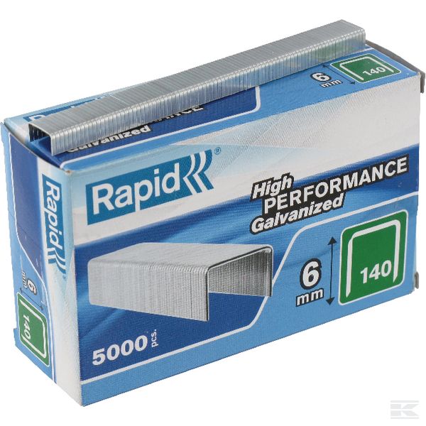 Rapid niitti 140/6 mm 5000 kpl - Nitojat ja niitit - 7313469140068 - 1