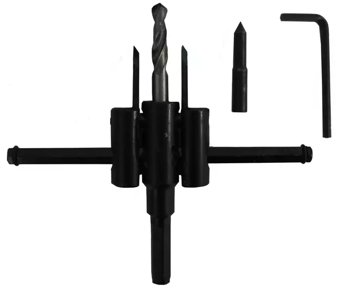 Reikäleikkuri säädettävä 30-120 mm - Reikäsahat - 6430032159898 - 1