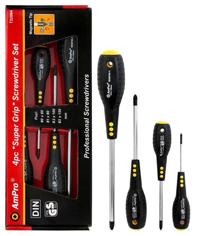 Ruuvimeisselisarja 4-os. PZ - Ruuvimeisselit ja -sarjat - 795609320948 - 1