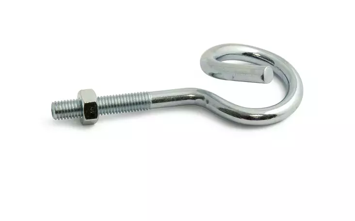 Saparokoukku 115 M8 sähkösinkitty - Silmuruuvit, s-koukut ym. - 7317900071348 - 1