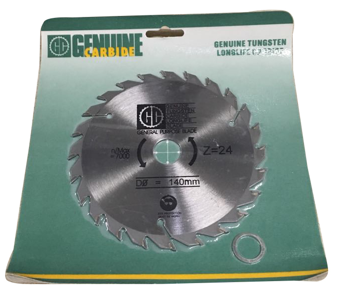 Sirkkelin terä 140x20-16xZ24 - Sirkkelin- ja pyörösahanterät - 4022706033218 - 1