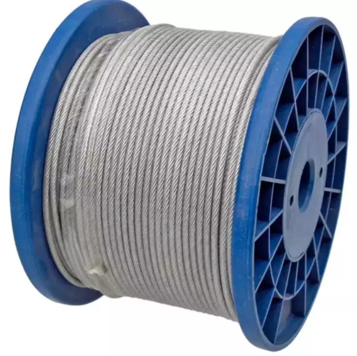 Teräsvaijeri PVC 1,5 mm metrikaupalla - Kettingit ja vaijerit - 5700030147588 - 1