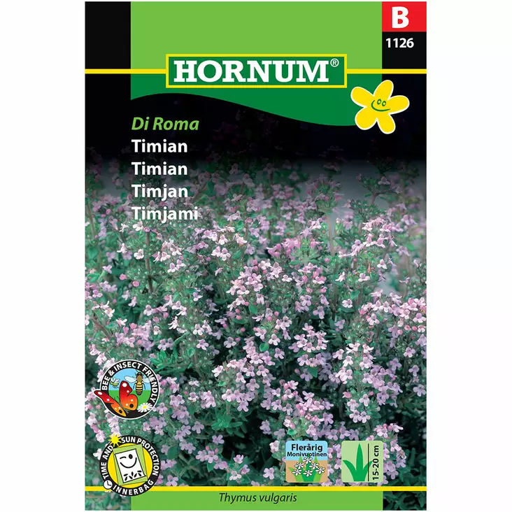 Timjami ´Di Roma´ - Siemenet ja siemenperunat - 5708787011268 - 1