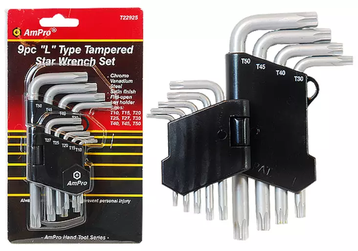 Torx-avainsarja 9-os. CrV - Muut avaimet - 795609229258 - 1