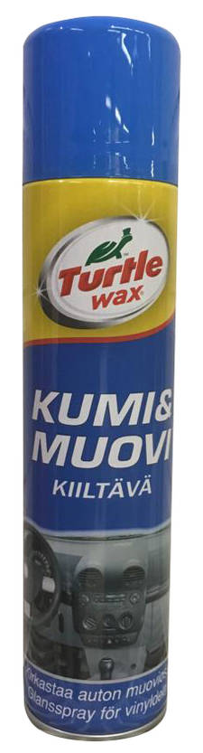 Turtle Wax kumi&muovi kiiltävä 400 ml - Autokemikaalit - 7314890001218 - 1