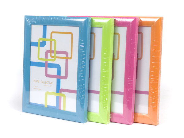 Valokuvakehys Neon-värit 160x210x13 mm - Askartelutarvikkeet - 8711295933608 - 1