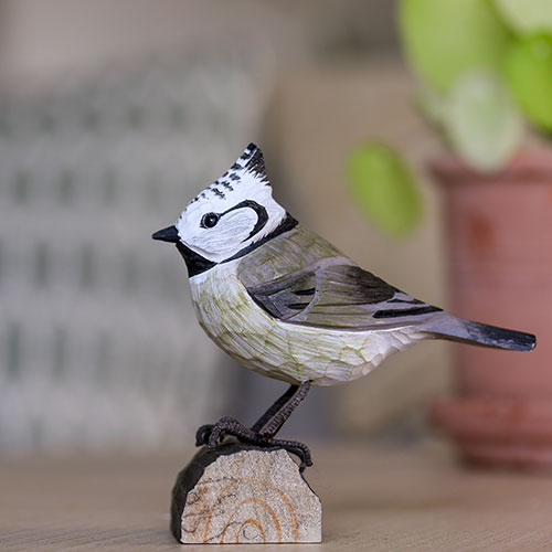 Wildlife Garden koristelintu Töyhtötiainen - Luontoaiheiset tuotteet - WG428 - 1