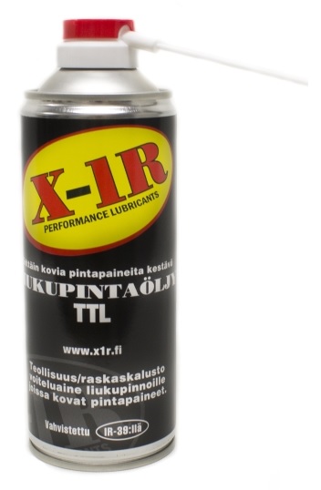 X-1R liukupintaöljyspray TTL 400 ml - Vaseliinit - 6430014802828 - 1
