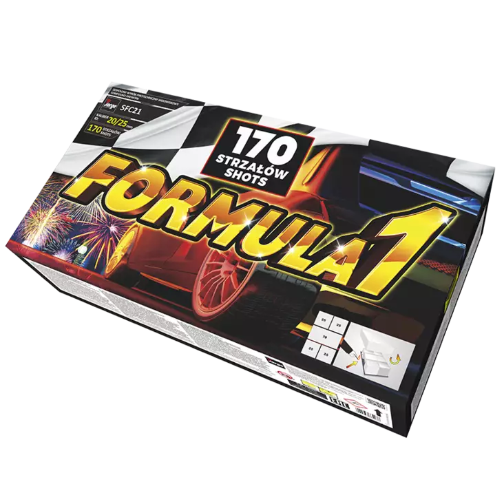 Formula 1 jättipata - Ilotulitteet - 5901583664038 - 1