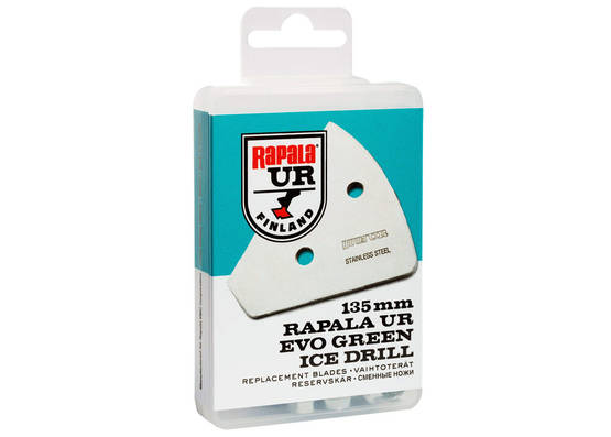 Rapala UR Steel jääkairan 155mm teräpalat - Jääkairat - 6416038102298 - 1