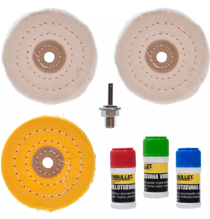 Finbullet Kiillotussarja - Hiomatarvikkeet - 6438152012758 - 1