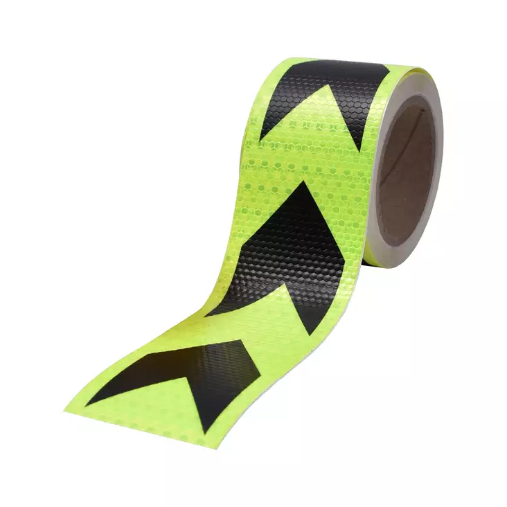 Heijastinteippi hohtava 10 m x 75 mm - Teipit - 6438152023198 - 1